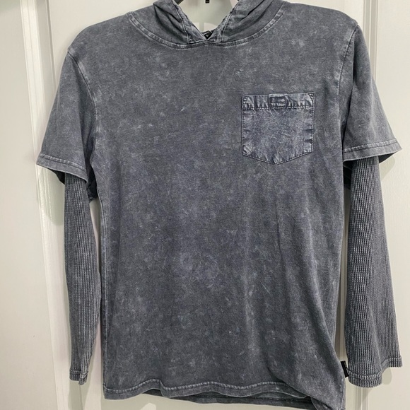 Ocean Current long sleeve hoodie, Sz L - Picture 1 of 3